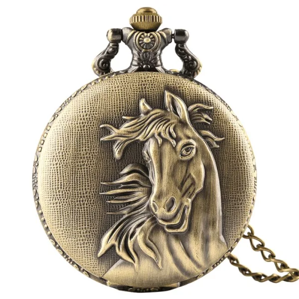 Montre À Gousset Femme Cheval