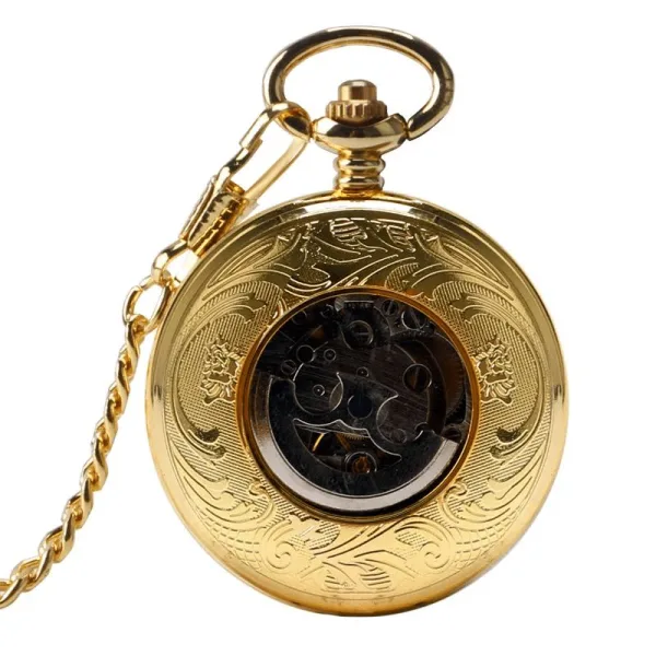 montre ancienne squelette élégante