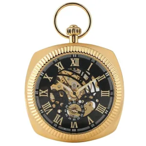 Montre Gousset Plaqué Or - Carré Français