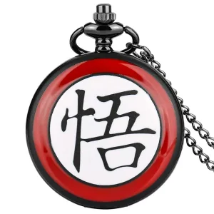 Montre Manga a Gousset - Kanji