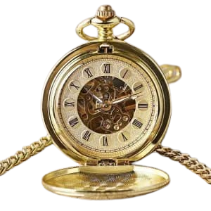 Montre Gousset Peaky Blinders Double Clapet Golden