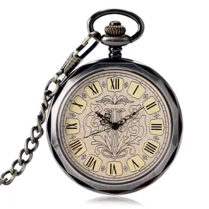 montre vintage argent Peaky Blinders