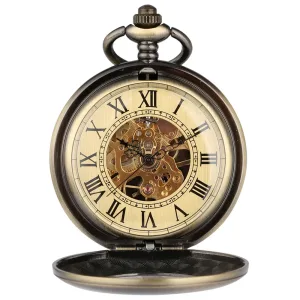 montre gousset vintage bronze