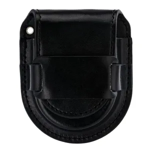 Étui Montre À Gousset Black Smooth