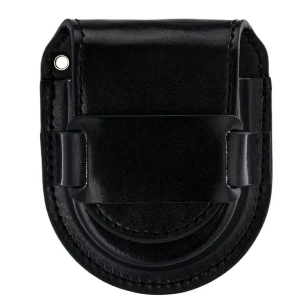 Étui Montre À Gousset Black Smooth
