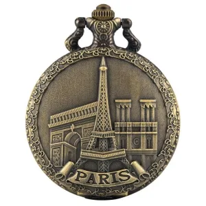 Montre À Gousset Femme Tours Eiffel