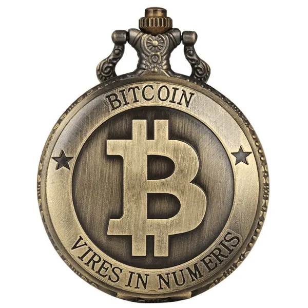 Montre À Gousset Homme Bitcoin