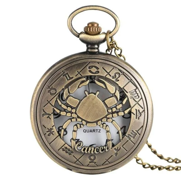 Montre À Gousset Homme Cancer