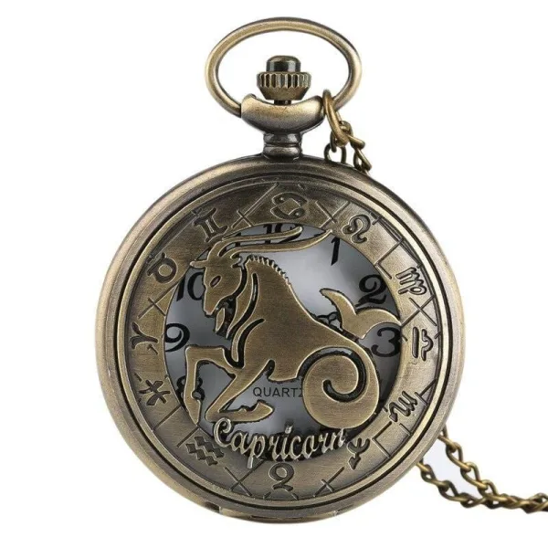 Montre À Gousset Homme Capricorne