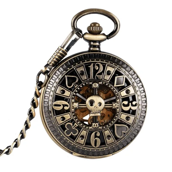 Montre À Gousset Homme Jeu De Poker