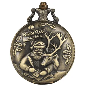 Montre À Gousset Homme Père Noël