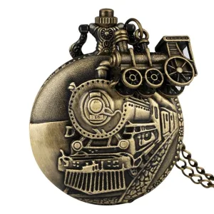 Montre À Gousset Homme Train