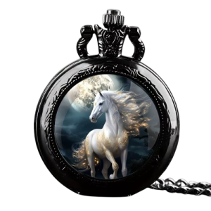 Montre Gousset Carbone Cheval Blanc