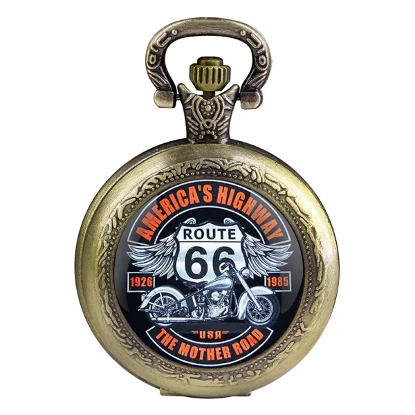 Montre Gousset Bikers Route 66
